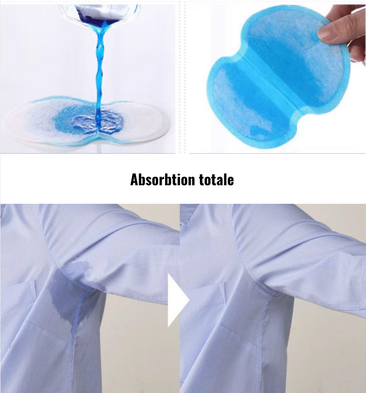 Serevo Pads jetable anti-transpiration